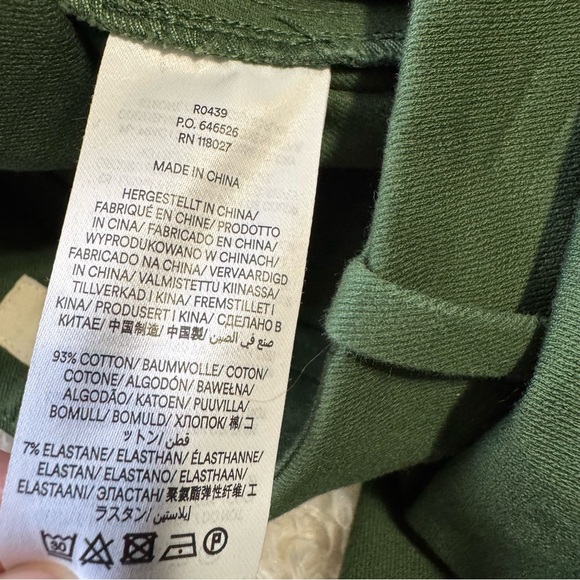 BODEN Utility Pocket Midi Skirt Green Size 6 - Picture 7 of 10